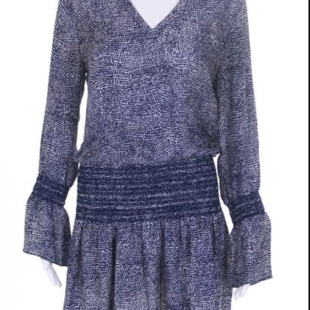 Derek Lam 10 Crosby Rocco Silk Printed Blouson
